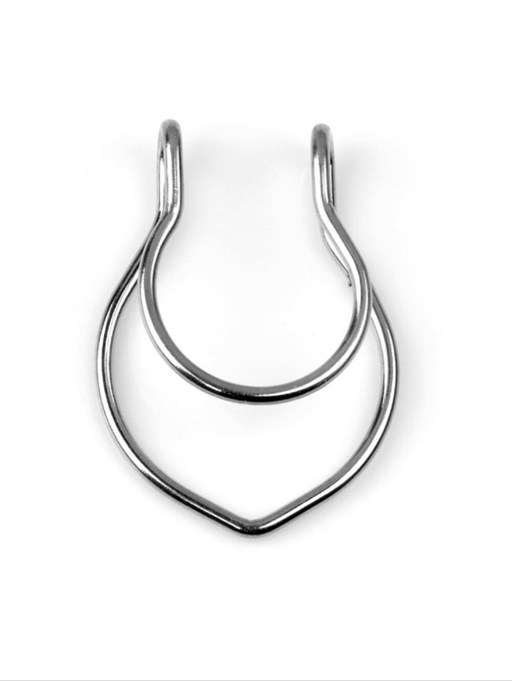 Fake septum nose ring